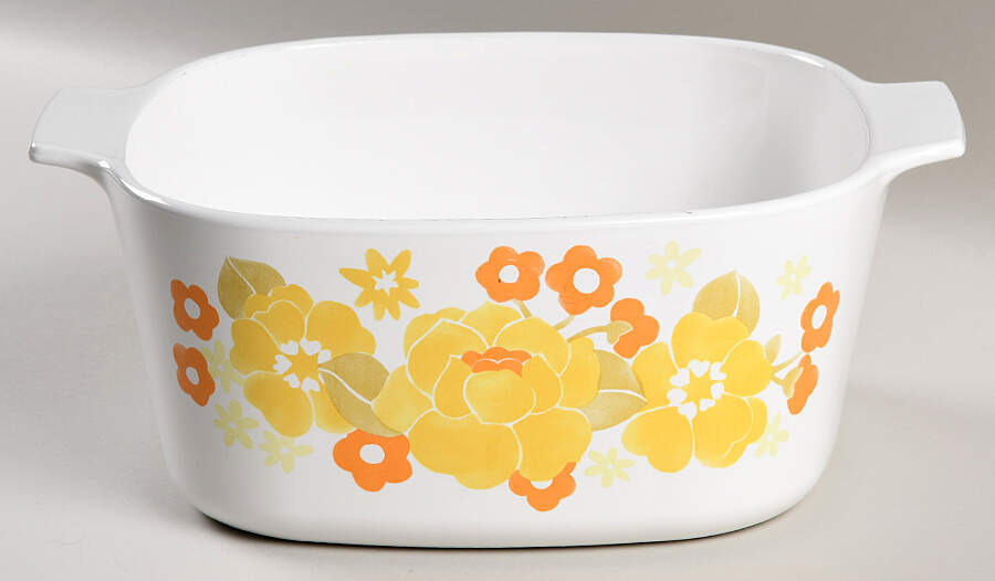 Summerhill 2.5 Quart Square Casserole No Lid by Corning Corelle-1