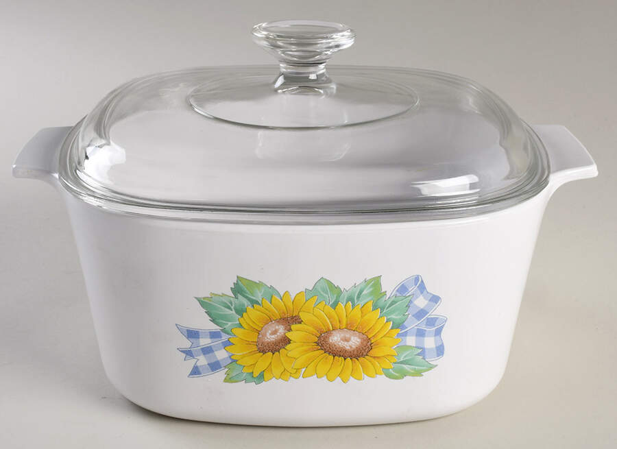 Sunsations (Corelle) 3 Quart Square Casserole with Lid by Corning Corelle-1