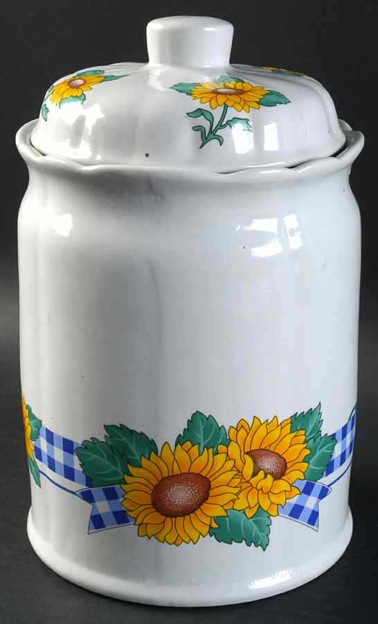 Sunsations (Corelle) Extra Large Canister & Lid by Corning Corelle-1