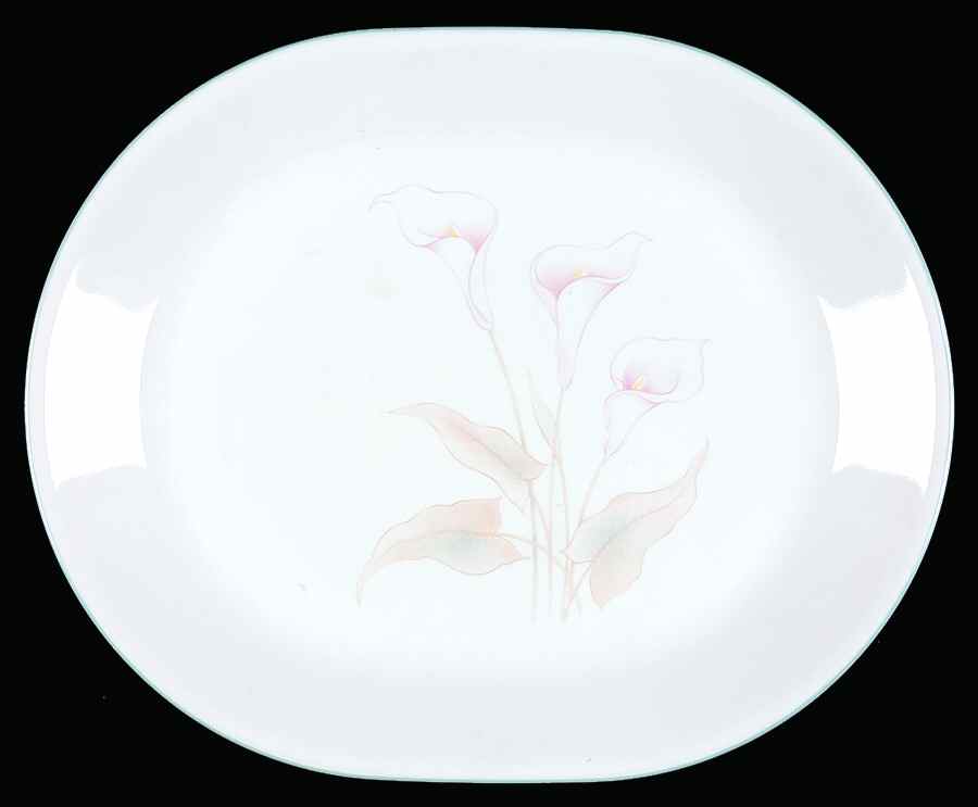 Three Dreams (Corelle) 12" Oval Serving Platter by Corning Corelle-1
