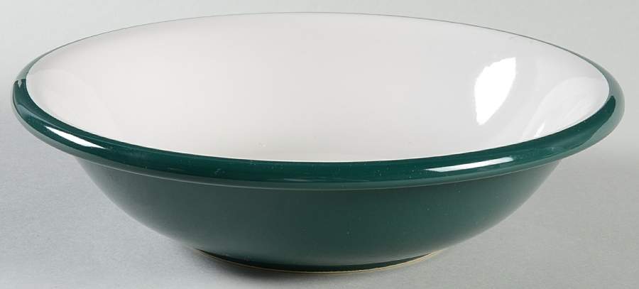 Villa Hunter Green 9" Round Vegetable Bowl by Corning Corelle-1