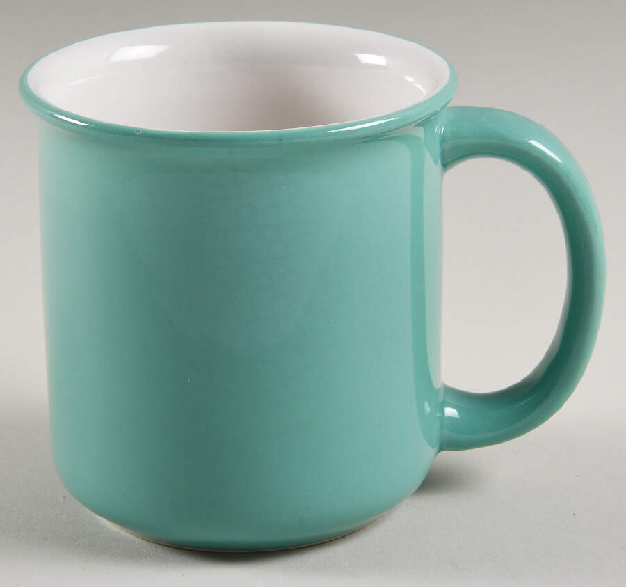 Villa Jade Green Mug by Corning Corelle-1