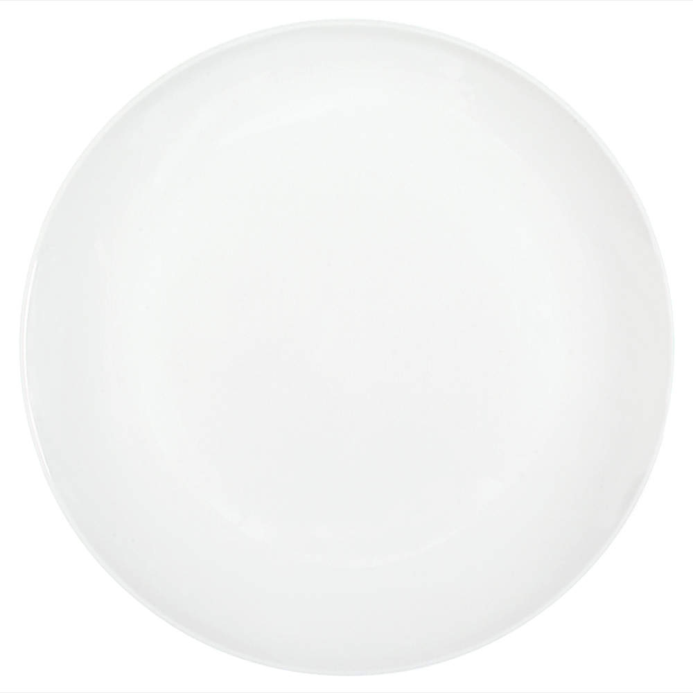 White Coupe Salad Plate by Corning Corelle-1