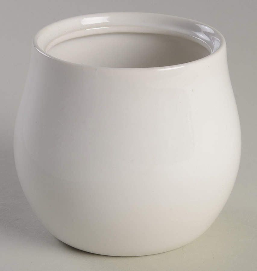 White Coupe Sugar Bowl No Lid by Corning Corelle-1