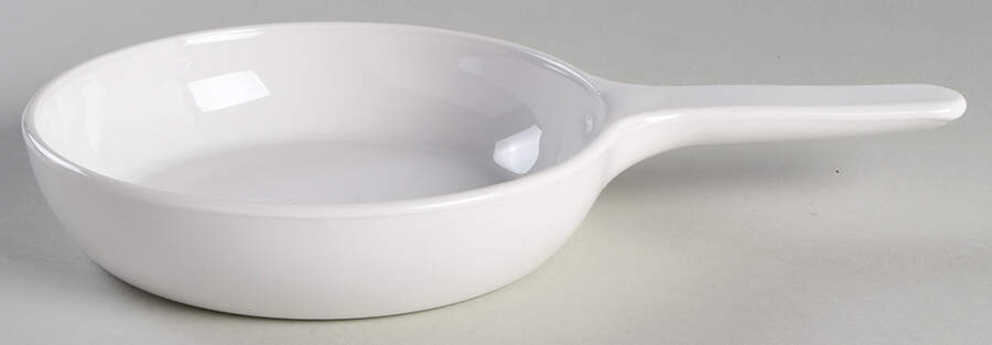 White Coupe 7" Skillet No Lid by Corning Corelle-1