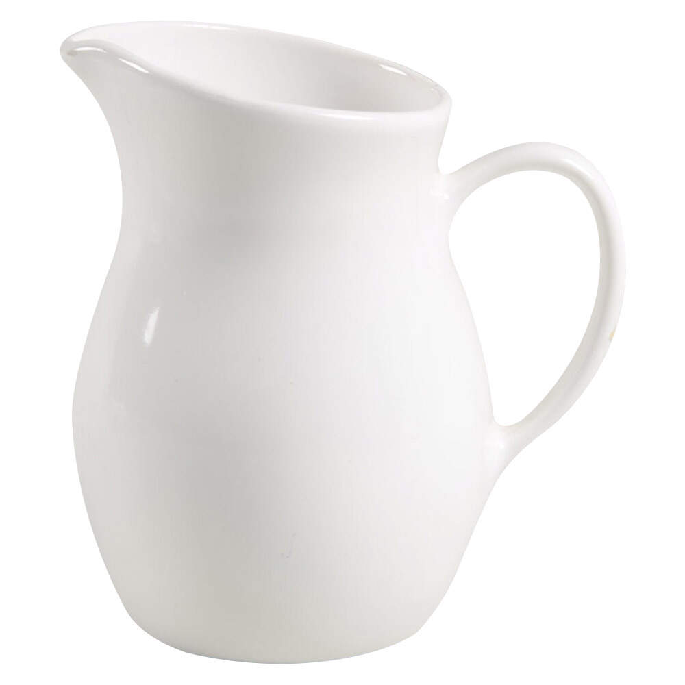 White Coupe Creamer by Corning Corelle-1