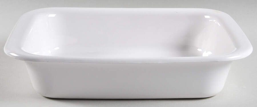 White Coupe 10" Rectangular Baker by Corning Corelle-1