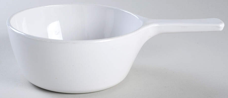 White Coupe 1.5 Pint Menuette Pan No Lid by Corning Corelle-1