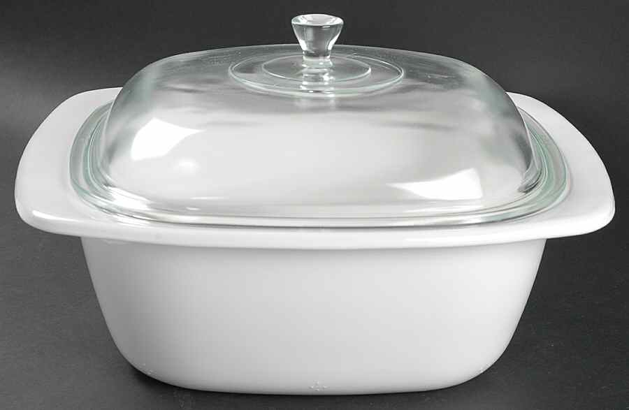 White Coupe 5 Qt Dutch Oven by Corning Corelle-1