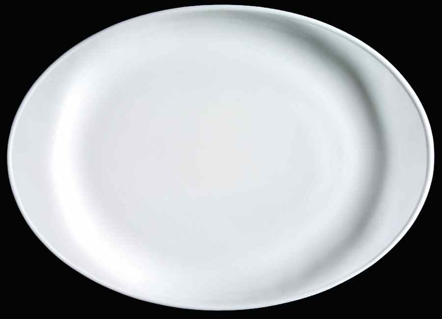 White Coupe 12" Oval Serving Platter by Corning Corelle-1