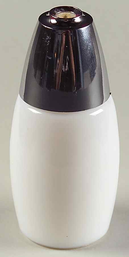 White Coupe Pepper Shaker by Corning Corelle-1