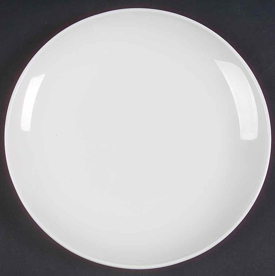 White Coupe Dessert/Pie Plate by Corning Corelle-1