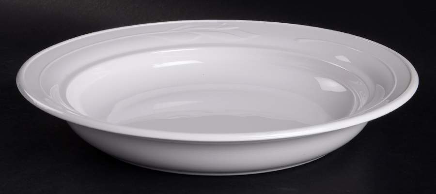 White Flora 1 Qt Round Casserole No Lid by Corning Corelle-1