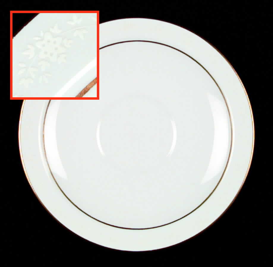 White Lake Saucer by Corning Corelle-1