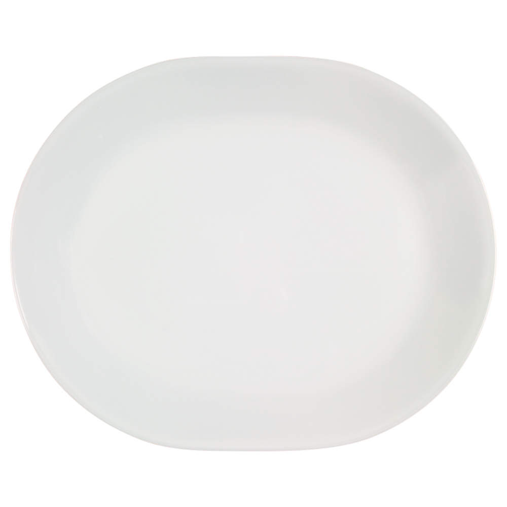 Winter Frost White (Corelle) 12" Oval Serving Platter by Corning Corelle-1
