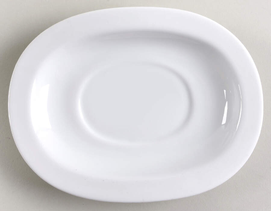 Winter Frost White (Corelle) Underplate for Gravy Boat by Corning Corelle-1