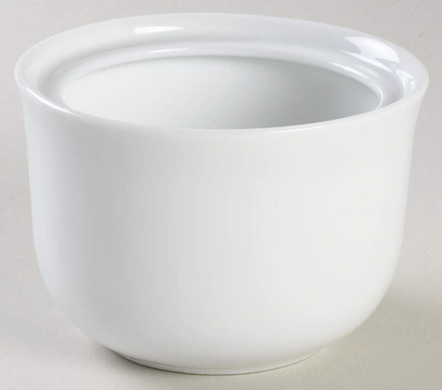 Winter Frost White (Corelle) Sugar Bowl No Lid by Corning Corelle-1