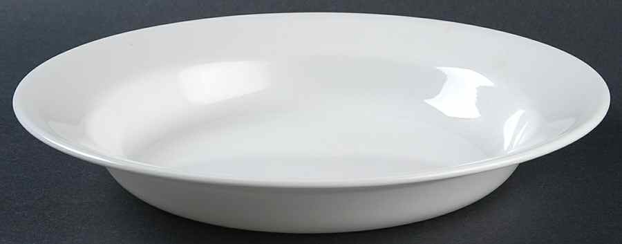 Winter Frost White (Corelle) Large Rim Soup Bowl by Corning Corelle-1