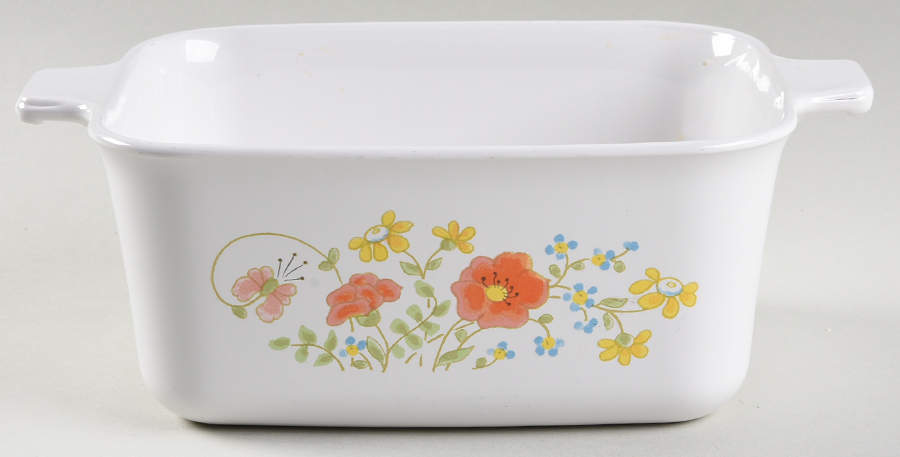 Wildflower (Corelle) 1.5 Quart Rectangular Casserole No Lid by Corning Corelle-1