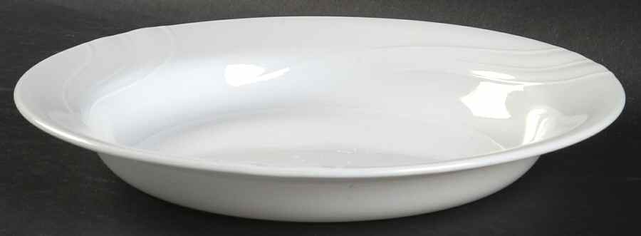 Windward White (Corelle) Rim Soup Bowl by Corning Corelle-1