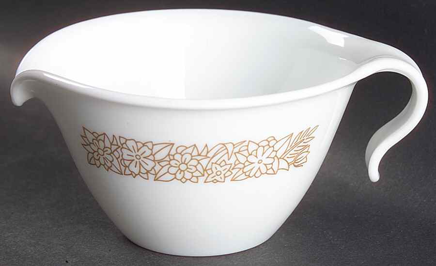 Woodland Brown (Corelle) Creamer by Corning Corelle-1