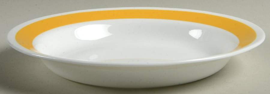 Yellow Sundance (Corelle) Rim Soup Bowl by Corning Corelle-1