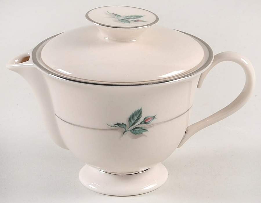 Sweetheart Rose Creamer & Lid by Colonial Silver -1