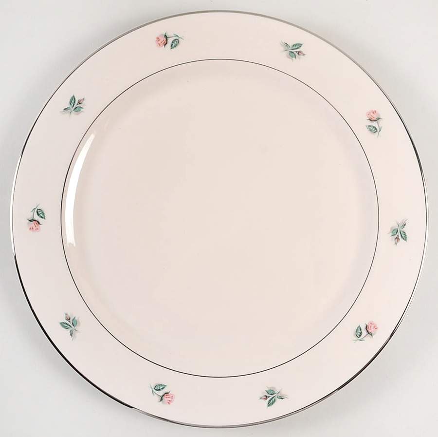 Sweetheart Rose 14" Chop Plate (Round Platter) by Colonial Silver -1