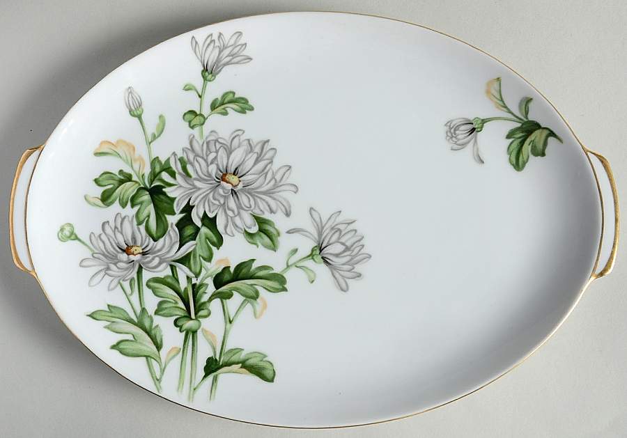 Elaine 12" Oval Serving Platter by Contour-1