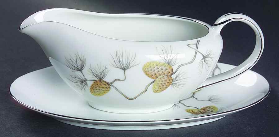 North Woods Gravy Boat & Underplate by Contour-1