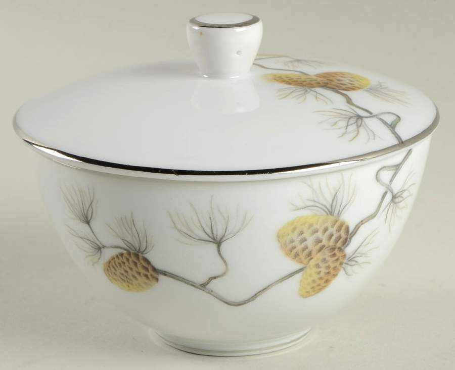 North Woods Sugar Bowl & Lid by Contour-1