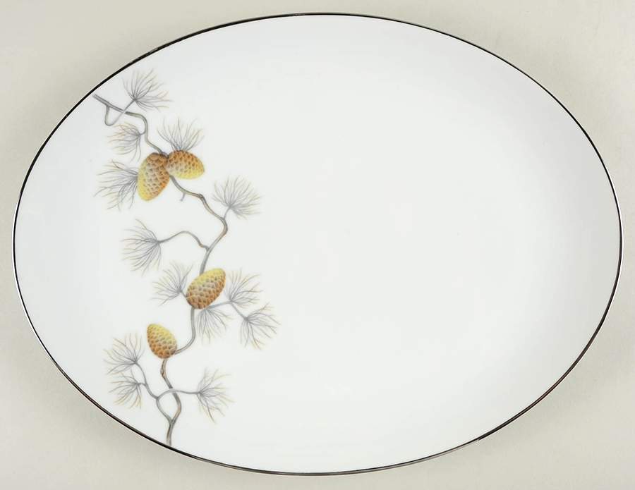 North Woods 16" Oval Serving Platter by Contour-1