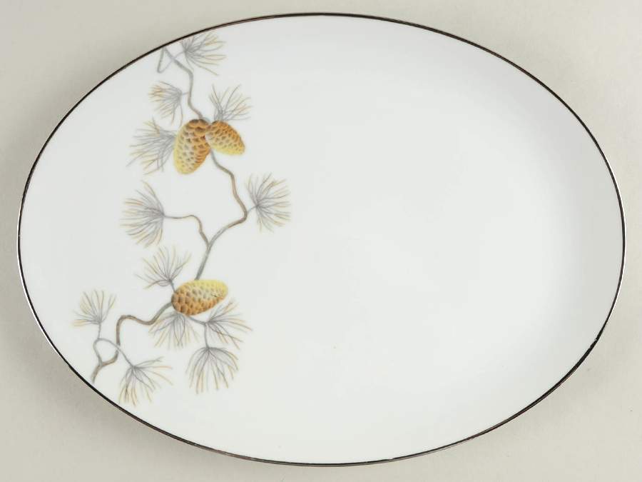 North Woods 12" Oval Serving Platter by Contour-1