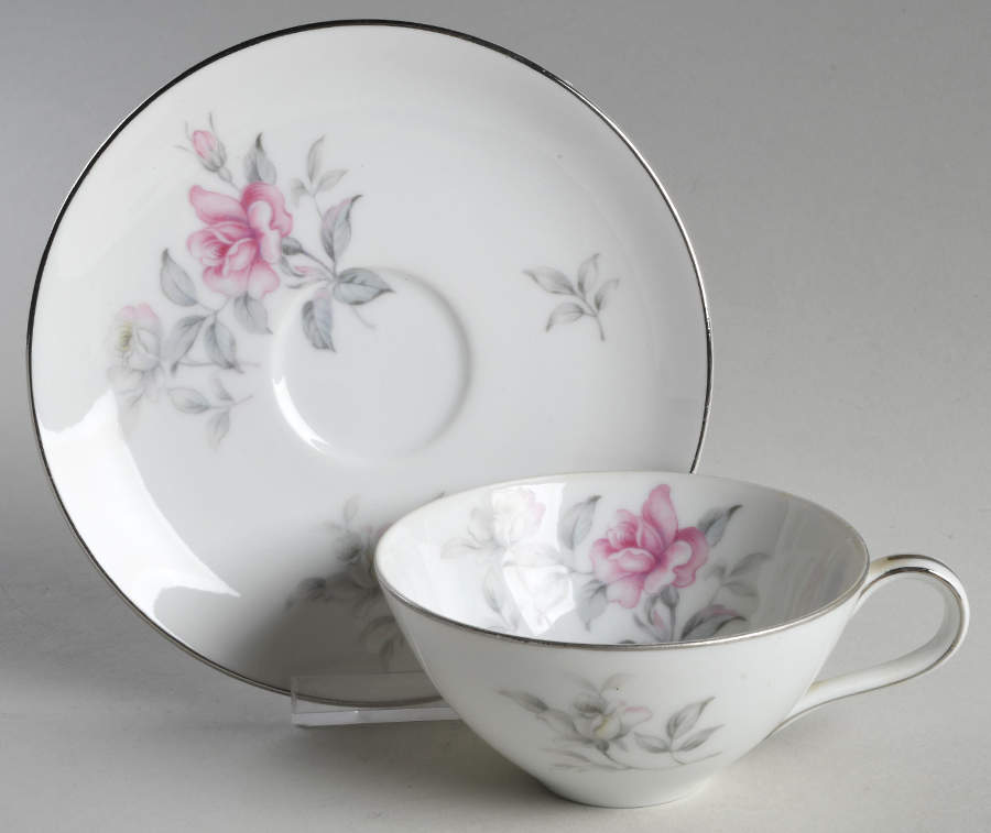 Rambler Flat Cup & Saucer Set by Contour-1