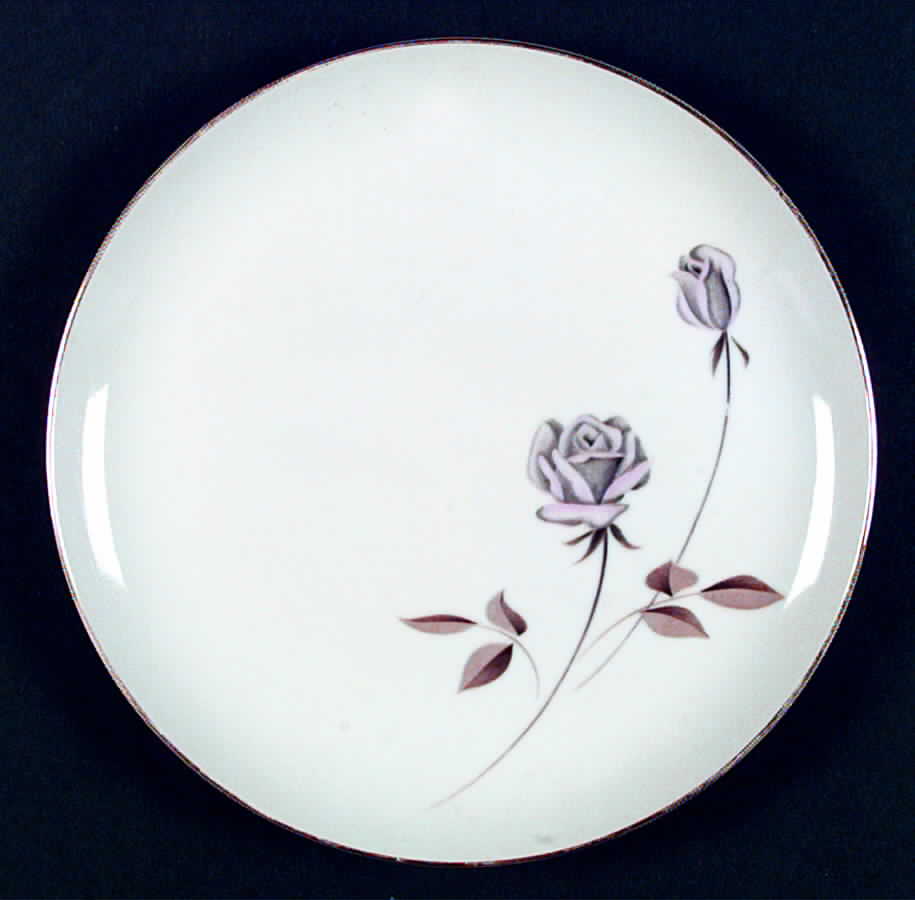 Rosalia (Gold Trim) Dinner Plate by Contour-1