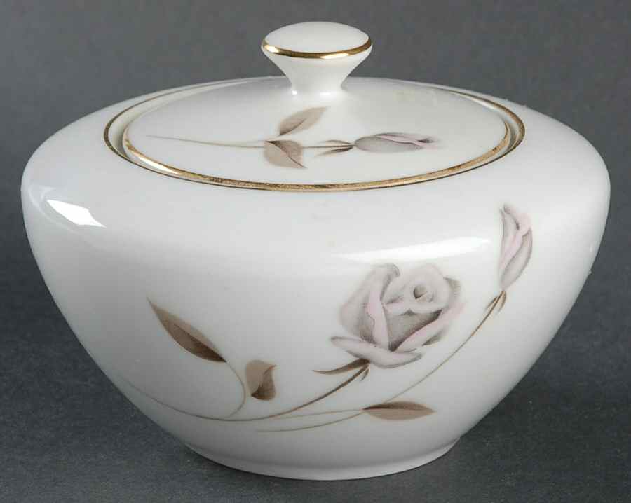Rosalia (Gold Trim) Sugar Bowl & Lid by Contour-1