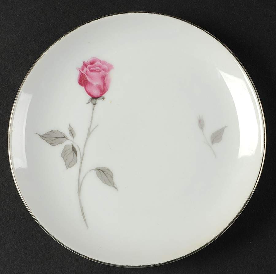 Treasure (Pink Roses) Bread & Butter Plate by Contour-1