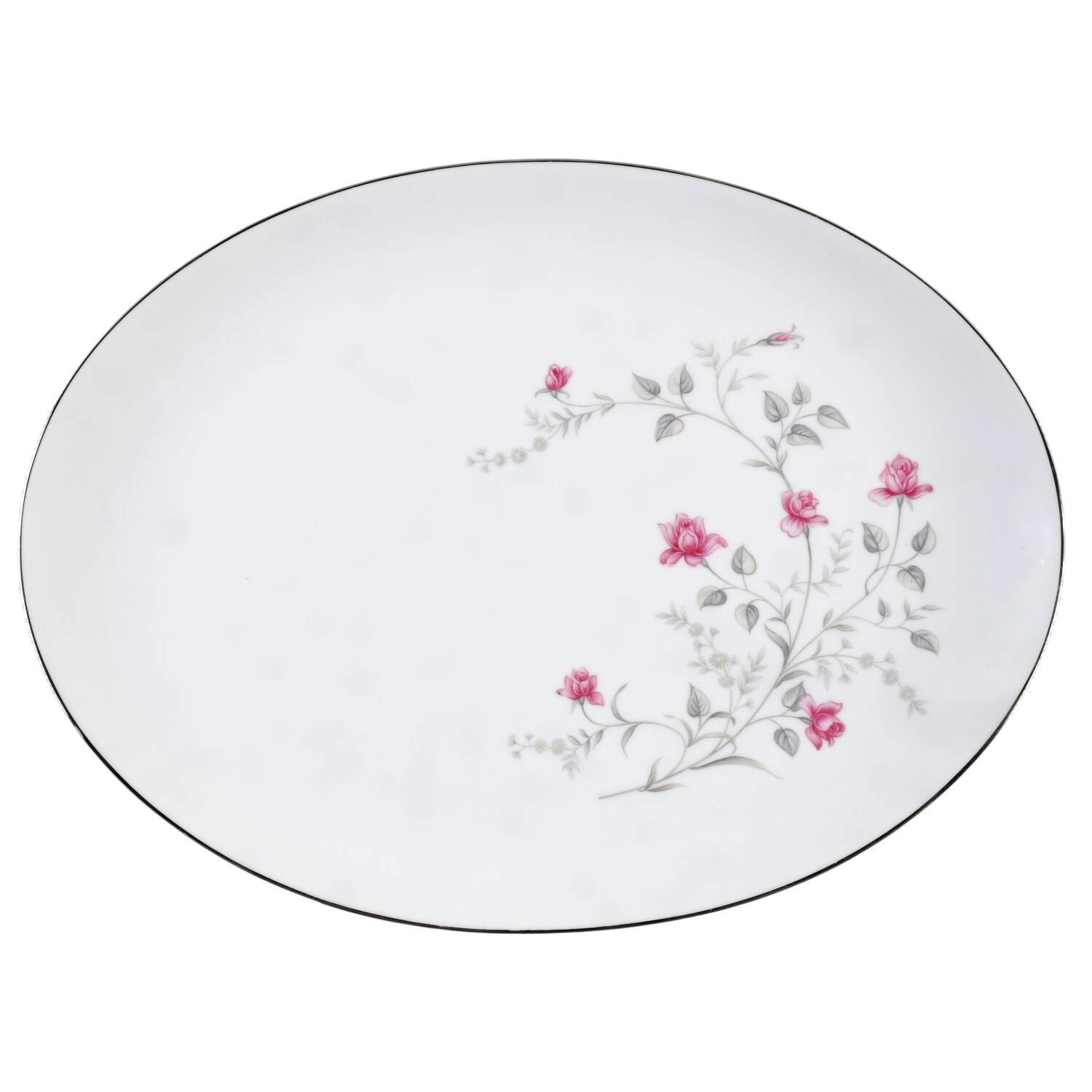 Windswept 16" Oval Serving Platter by Contour-1