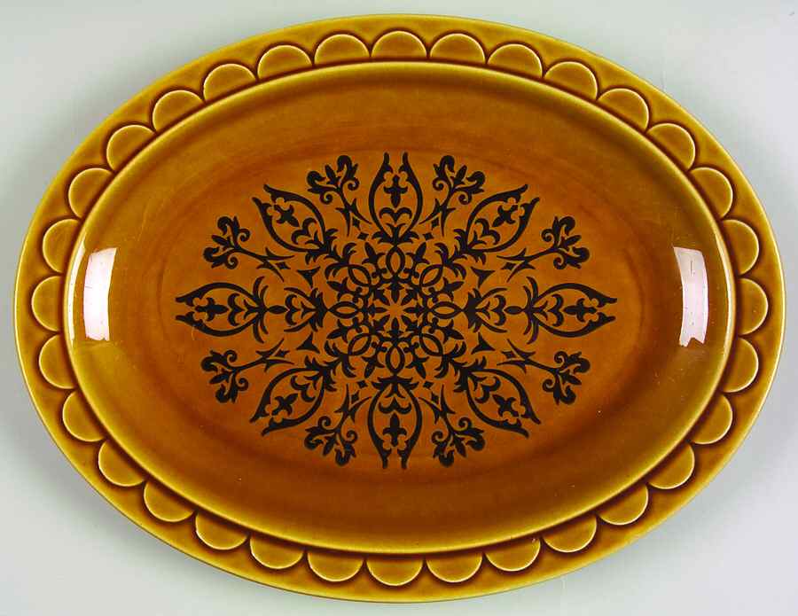 Castilian 11" Oval Serving Platter by Coventry - USA-1