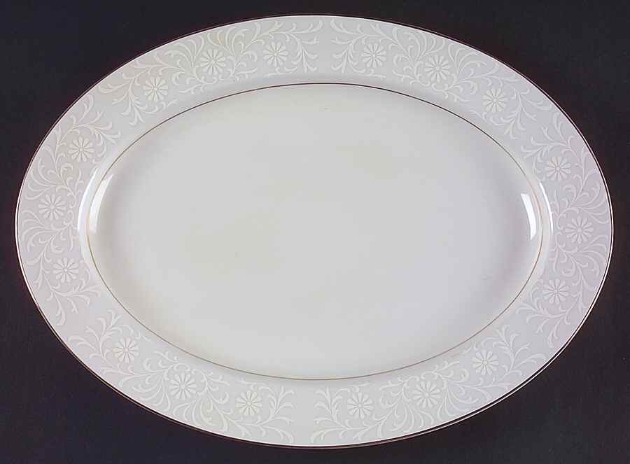 Chantilly 14" Oval Serving Platter by Coventry-Japan-1