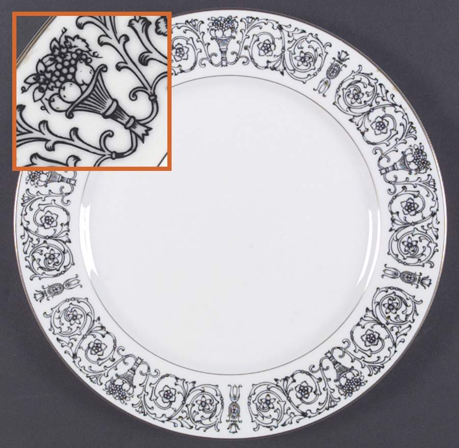 Laurent Dinner Plate by Coventry-Japan-1