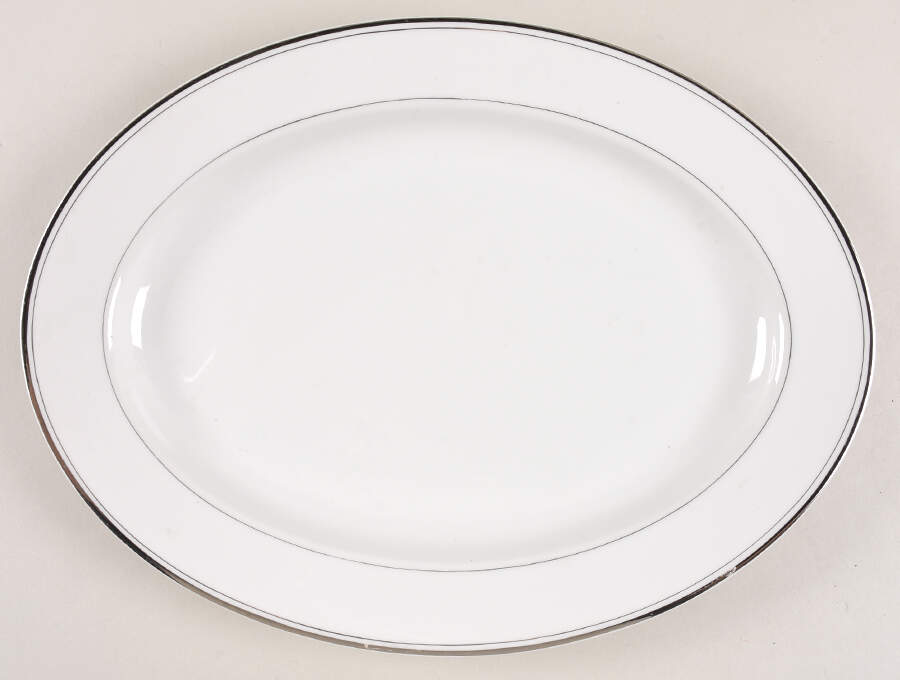 Simplicity 14" Oval Serving Platter by Coventry-Japan-1