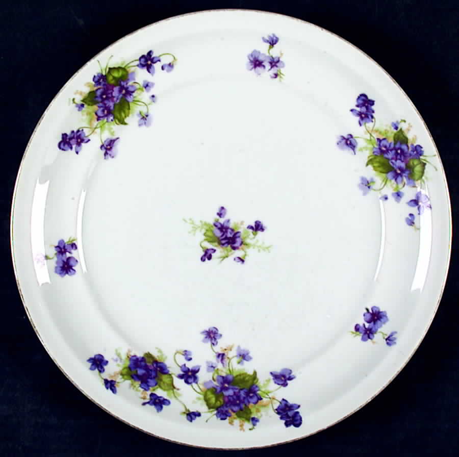 COW3 Dinner Plate by Crown China (Japan)-1