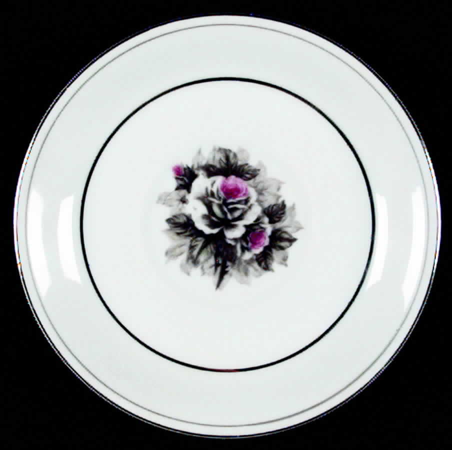 COW4 Saucer by Crown China (Japan)-1