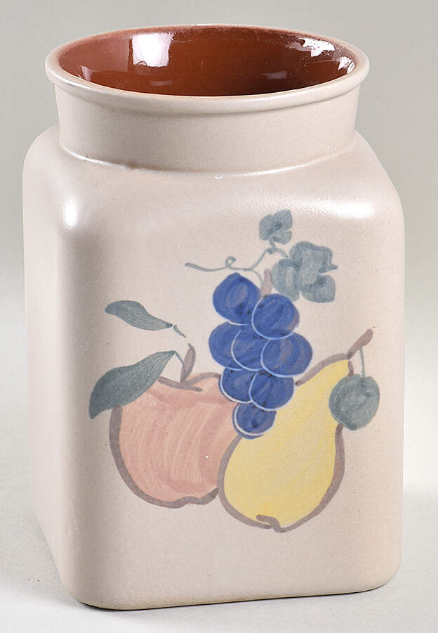 Country Harvest Medium Canister No Lid by Chatham Potters -1