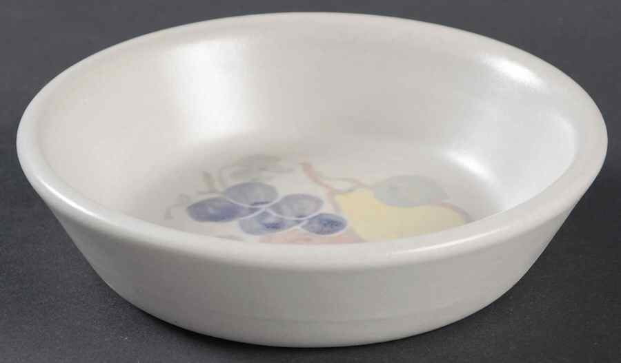 Country Harvest Fruit/Dessert (Sauce) Bowl by Chatham Potters -1