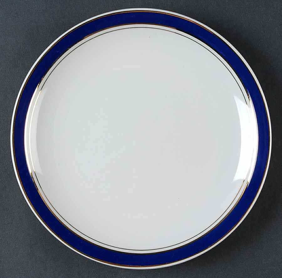 Prestige Blue Salad Plate by Crown Porcelain-1