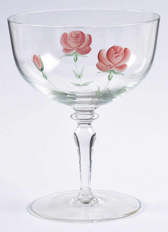 Rose Glassware Sherbet by Christineholm-1