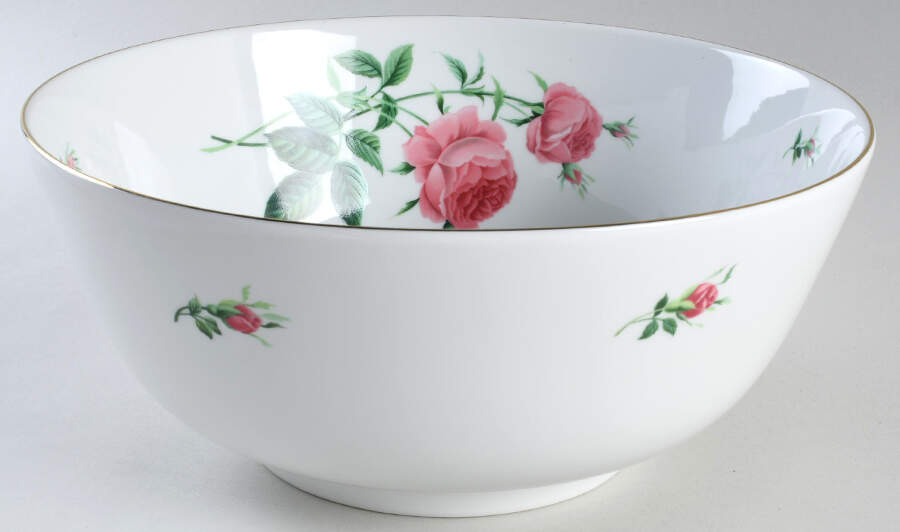 Rose 10" Pasta Serving Bowl by Christineholm-1