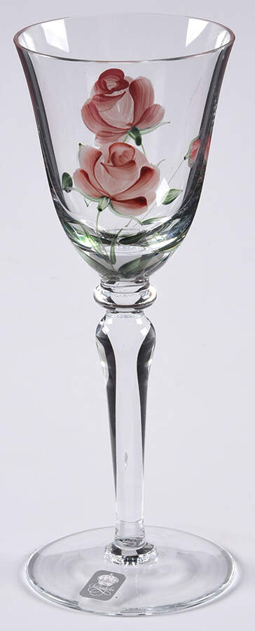 Rose White Wine Glassware by Christineholm-1
